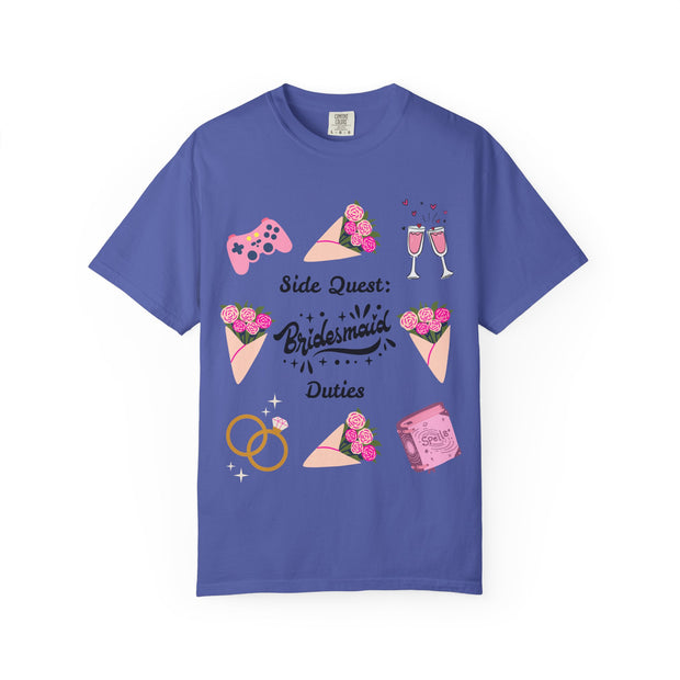'Side Quest: Bridesmaid Duties' Unisex T-Shirt