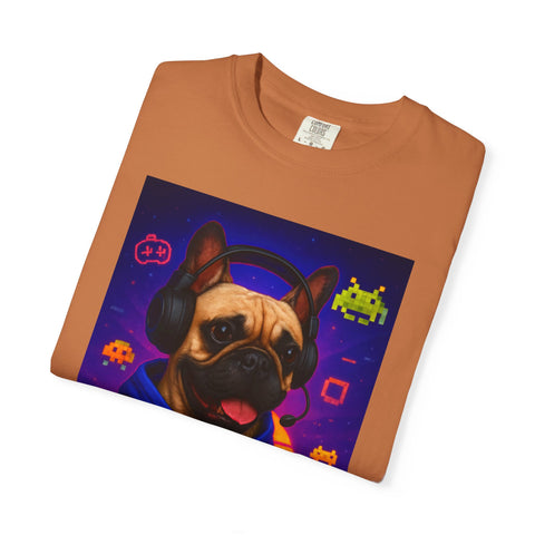 Game On French Bulldog Unisex T-Shirt