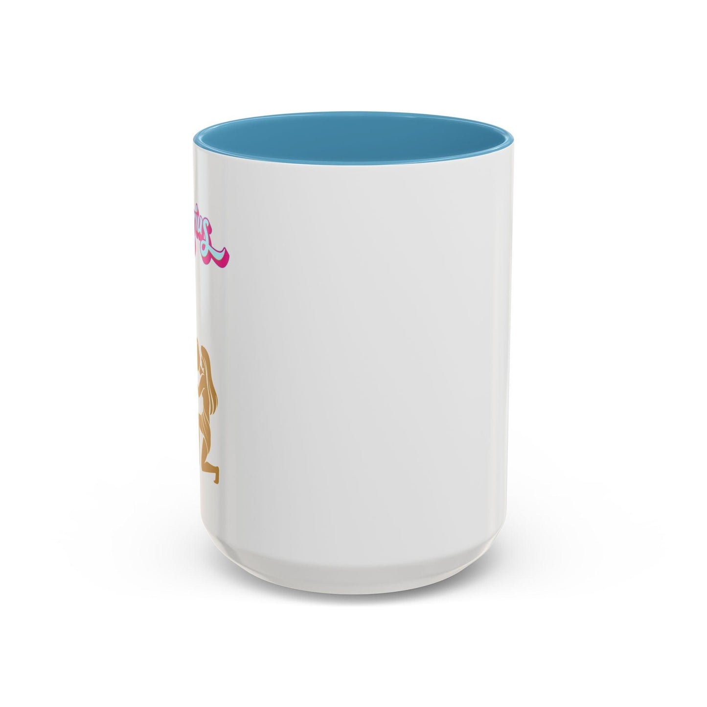 'Aquarius' Zodiac Accent Coffee Mug