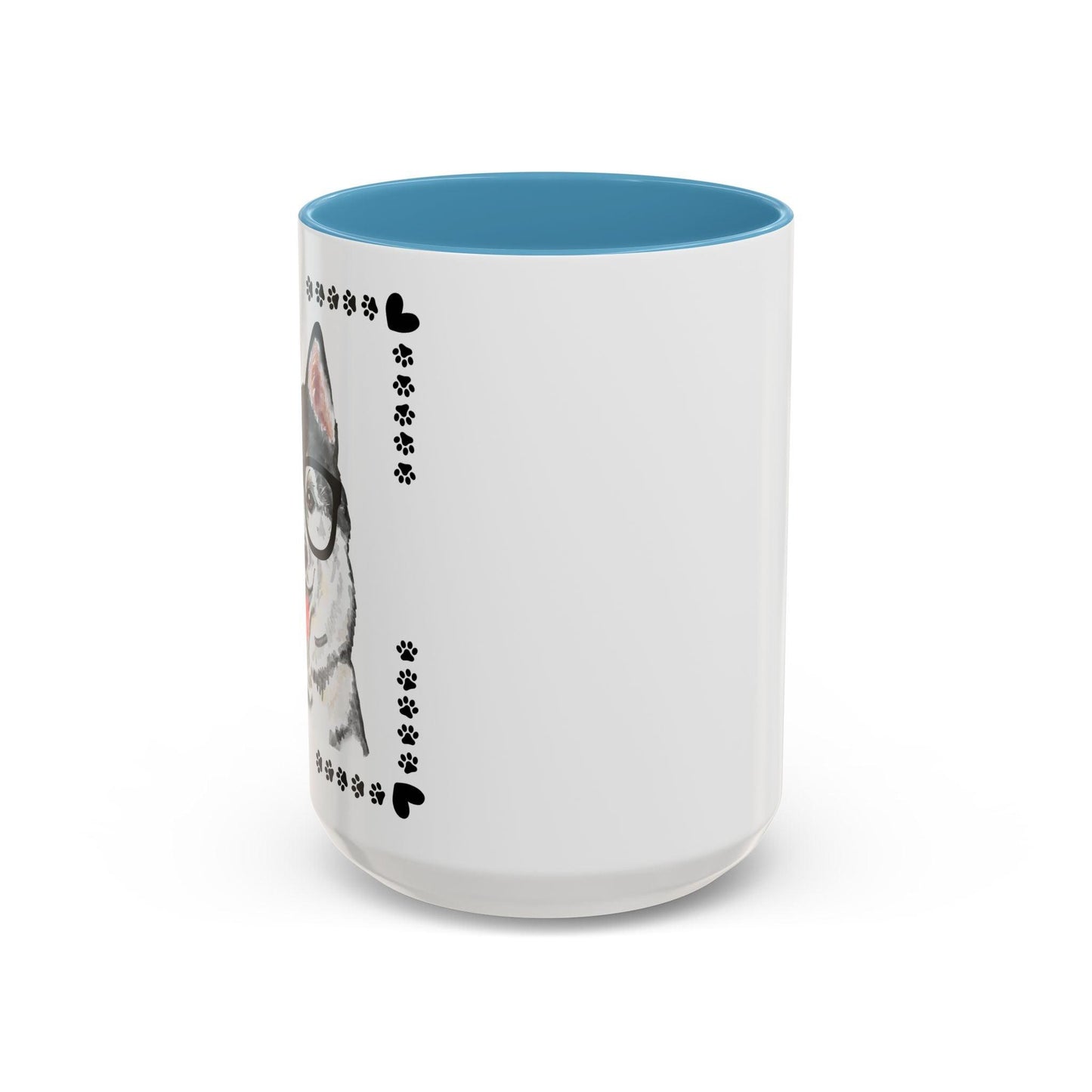 Geeky Good Siberian Husky Accent Coffee Mug