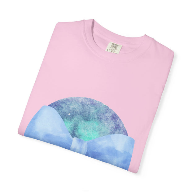 Blue/Green Planet Wrapped In A Bow Unisex T-Shirt