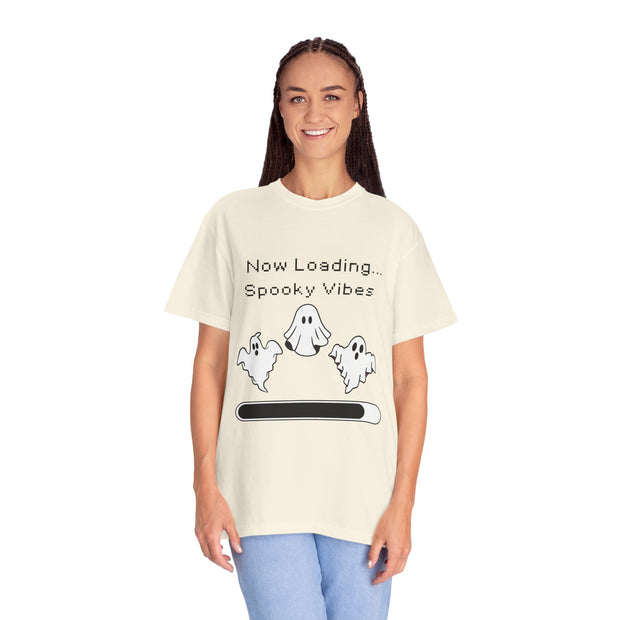 'Now Loading...Spooky Vibes' Unisex T-Shirt