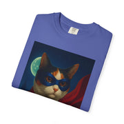 Superhero Tri-Colored Cat Unisex T-shirt