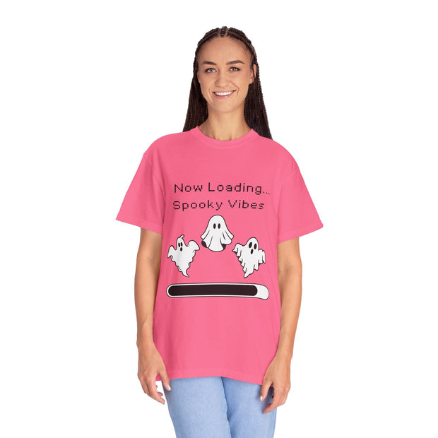 'Now Loading...Spooky Vibes' Unisex T-Shirt