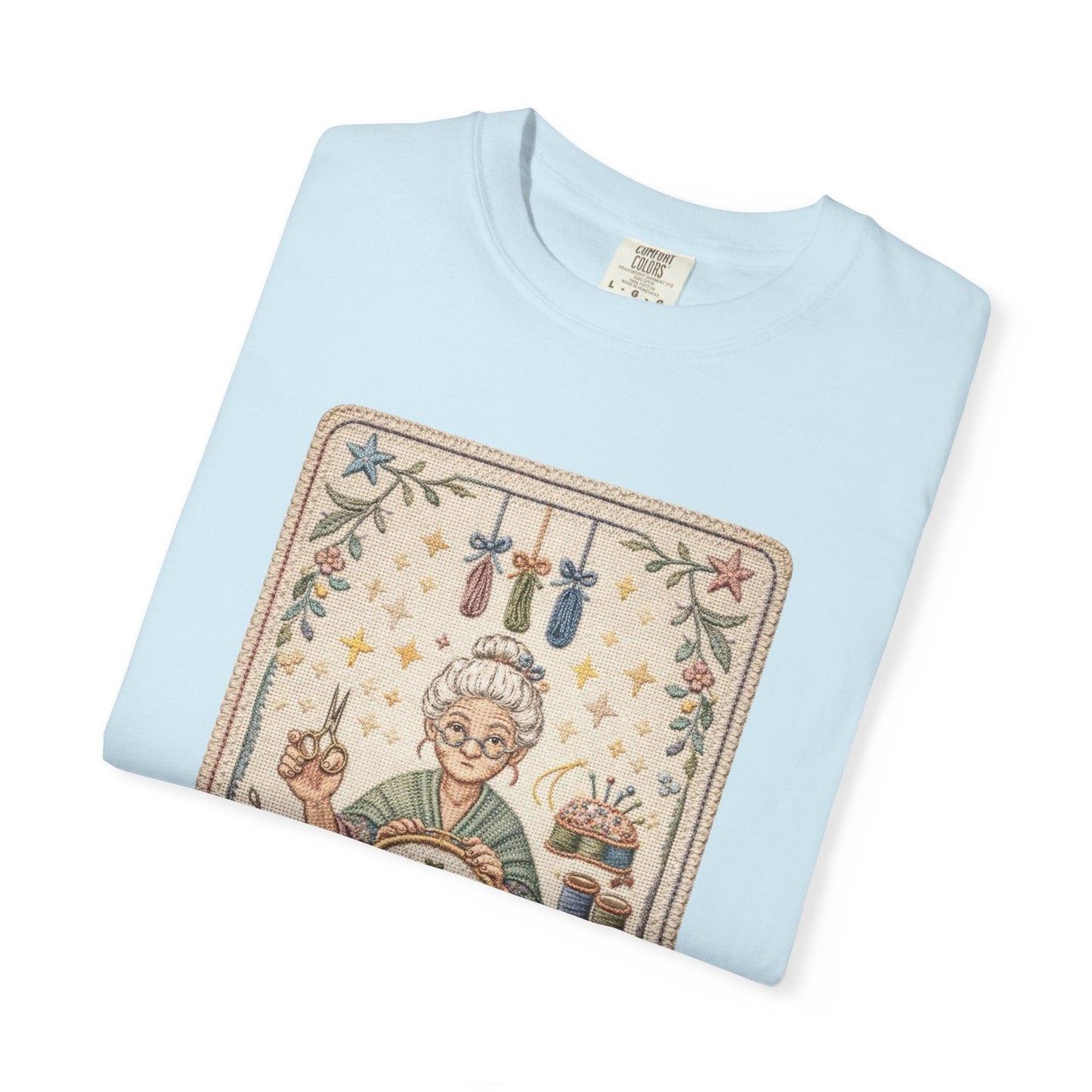 Grandma Hobbies Shirt, Vintage Cross Stitch Tee, Sewing Gift for Her, Embroidery Lover Shirt, Cottagecore Aesthetic