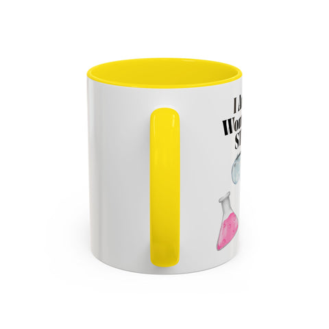'I Am A Woman In STEM' Scientist Accent Coffee Mug