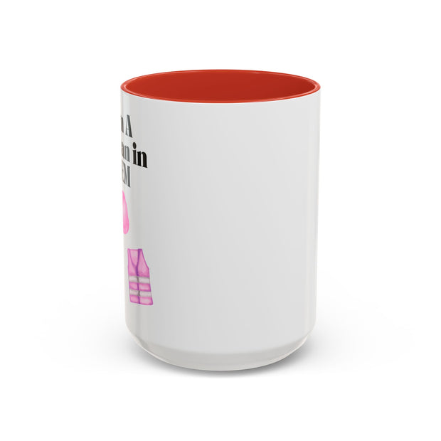 'I Am A Woman In STEM' Engineer Accent Coffee Mug