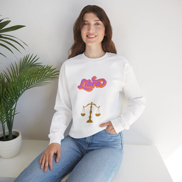 'Libra' Zodiac Unisex Crewneck Sweatshirt