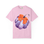 Purple Pumpkin Wrapped In A Bow Unisex T-Shirt