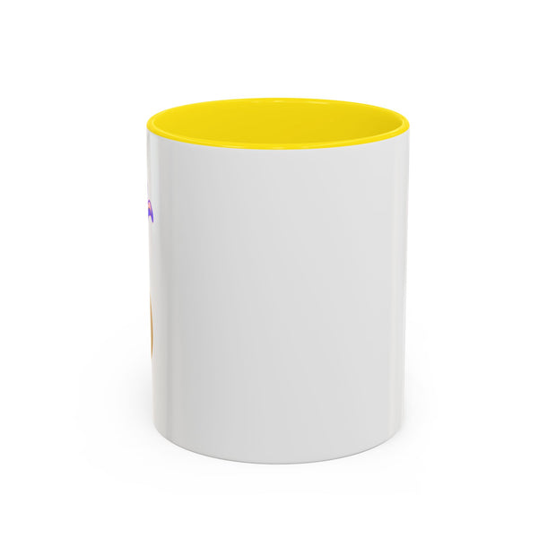 'Virgo' Zodiac Accent Coffee Mug