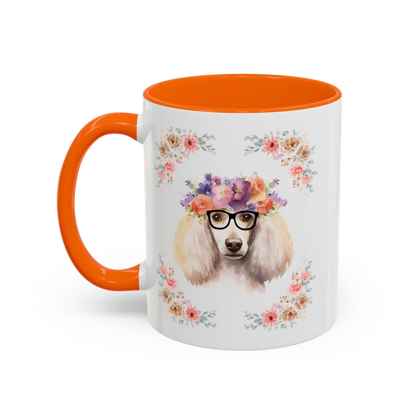 Geeky Goddess French Poodle Accent Coffee Mug