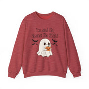 'You and Me Against The World' Unisex Crewneck Sweatshirt