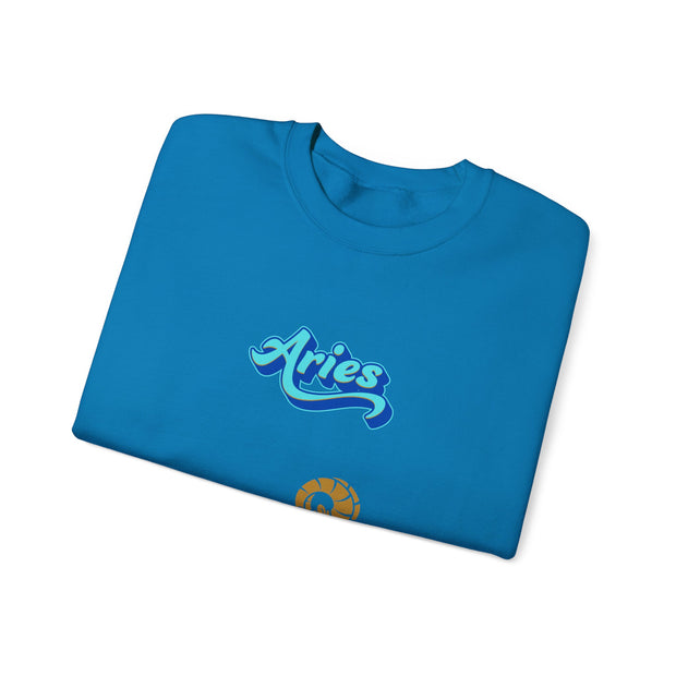 'Aries' Zodiac Unisex Crewneck Sweatshirt