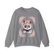 Geeky Goddess Panda Unisex Crewneck Sweatshirt