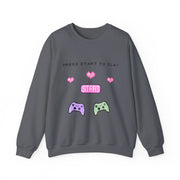 'Press Start to Slay' Unisex Crewneck Sweatshirt