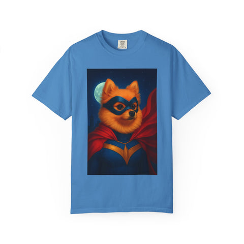 Superhero Pomeranian Unisex T-shirt