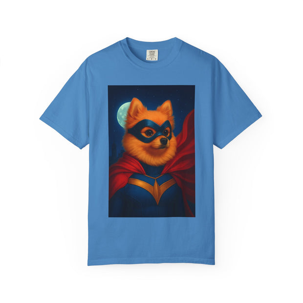 Superhero Pomeranian Unisex T-shirt