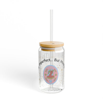 Virgo 'Perfectly Imperfect… But Mostly Perfect' Sipper Glass