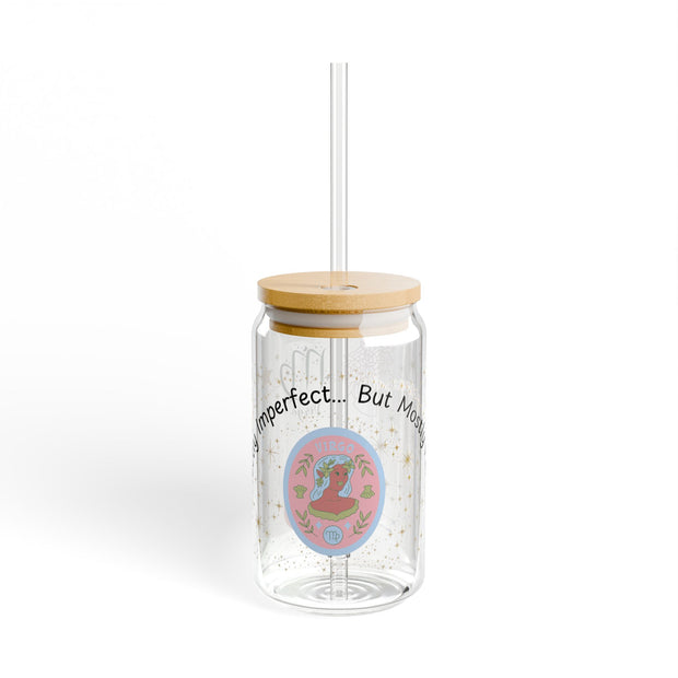 Virgo 'Perfectly Imperfect… But Mostly Perfect' Sipper Glass