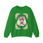 Geeky Goddess French Poodle Unisex Crewneck Sweatshirt