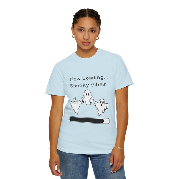 'Now Loading...Spooky Vibes' Unisex T-Shirt