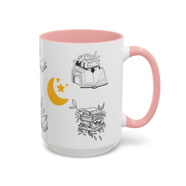 'Just One More Chapter' Accent Coffee Mug