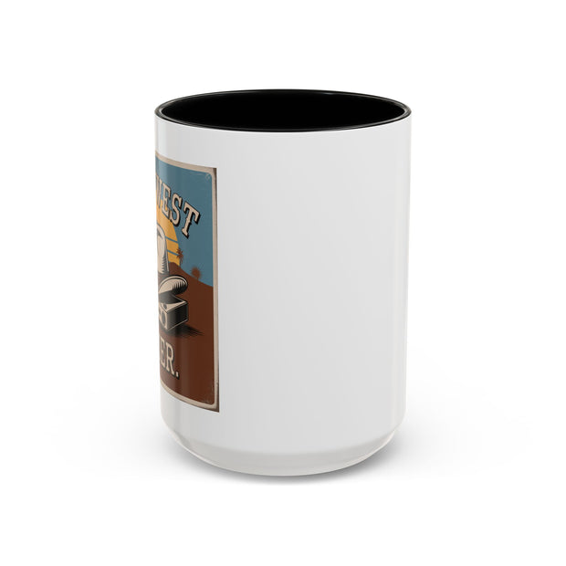 'Wild West Gamer' Accent Coffee Mug