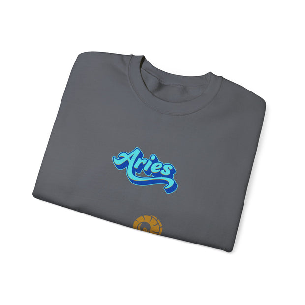 'Aries' Zodiac Unisex Crewneck Sweatshirt