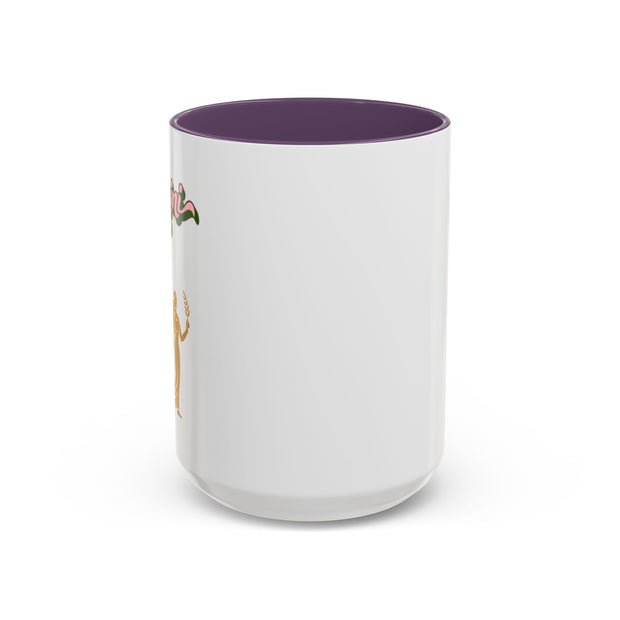 'Gemini' Zodiac Accent Coffee Mug