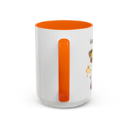 'Side Quest Queen' Accent Coffee Mug