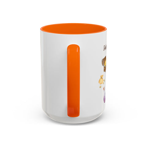 'Side Quest Queen' Accent Coffee Mug