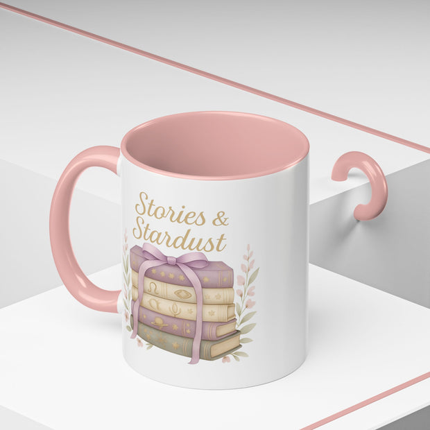 'Stories & Stardust' Accent Coffee Mug