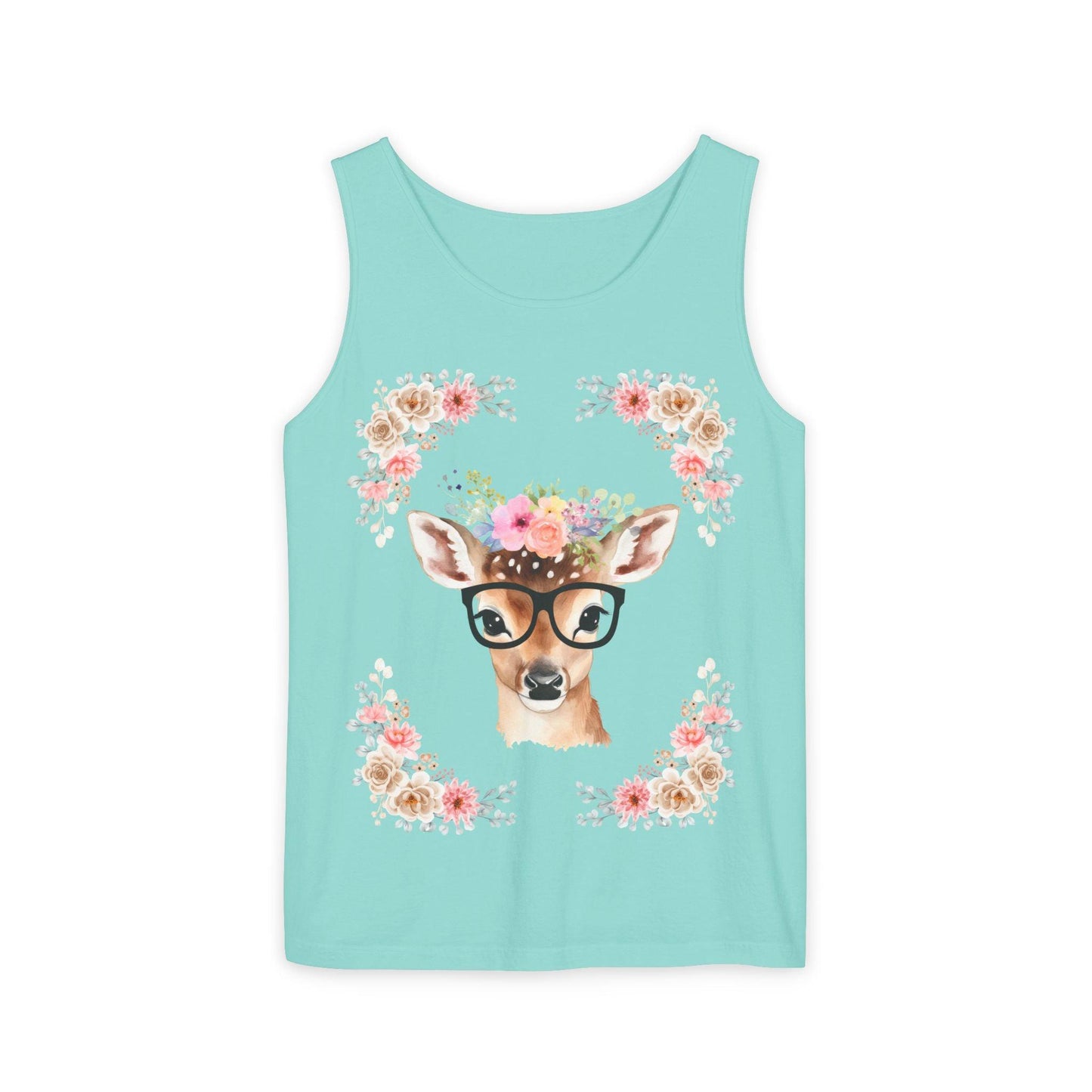 Geeky Goddess Deer Unisex Tank Top