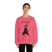 'Witch, Please. Too Much Magical To Handle' Wizard Unisex Crewneck Sweatshirt