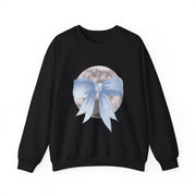 Moon Wrapped In A Bow Unisex Crewneck Sweatshirt
