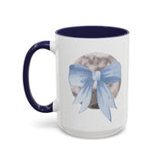 Moon Wrapped In A Bow Accent Coffee Mug