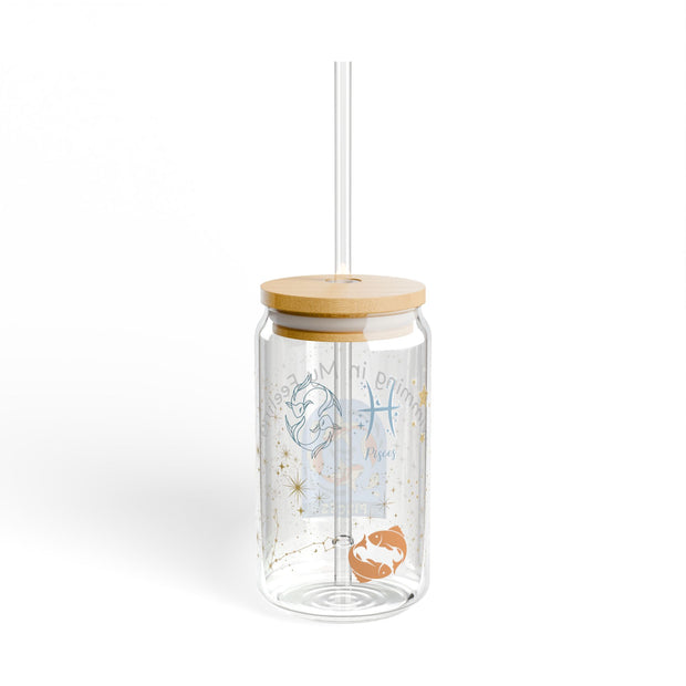 Pisces 'Swimming In My Feelings' Sipper Glass
