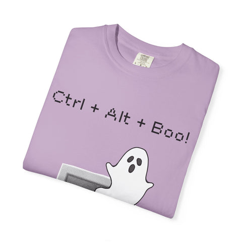 'Ctrl + Alt + Boo!' Unisex T-shirt