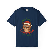 'Meowy Christmas Anyway' Unisex T-Shirt