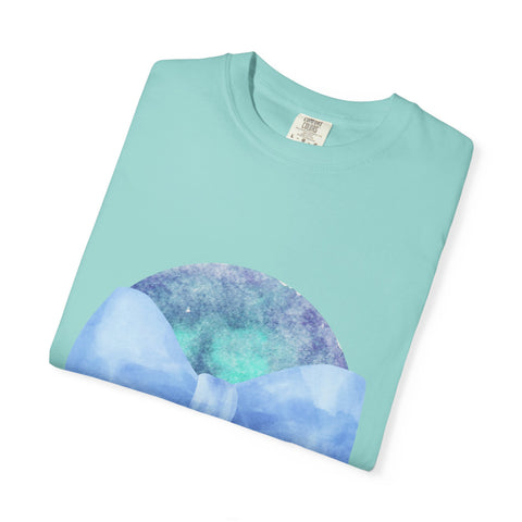 Blue/Green Planet Wrapped In A Bow Unisex T-Shirt