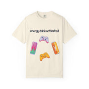 'Energy Drink Activated' Gamer Unisex T-Shirt