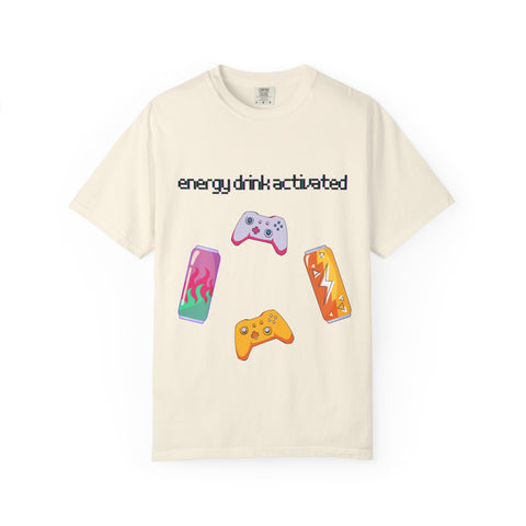 'Energy Drink Activated' Gamer Unisex T-Shirt
