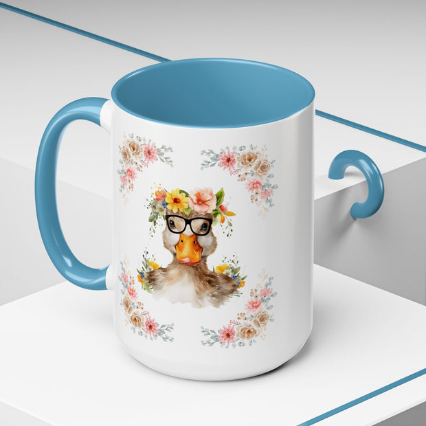 Geeky Goddess Duck Accent Coffee Mug