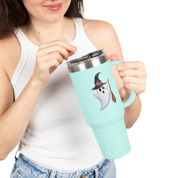 Holy Ghost Witch Insulated Travel Mug, 40oz