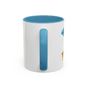 'Aries' Zodiac Accent Coffee Mug