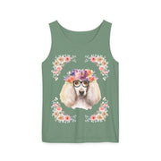Geeky Goddess French Poodle Unisex Tank Top