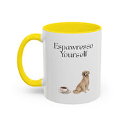 'Espawresso Yourself' Golden Retriever Accent Coffee Mug