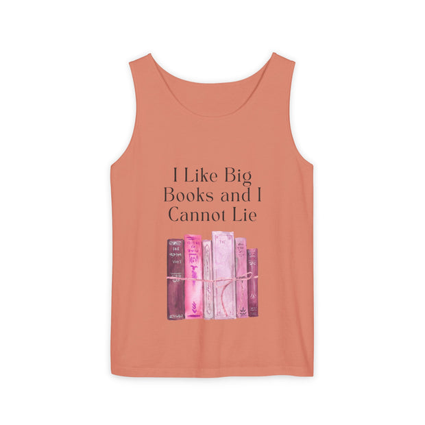 'I Like Big Books and I Cannot Lie" Unisex Tank Top