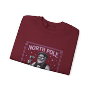 North Pole Speakeasy Crewneck Sweatshirt | Cozy Holiday Gift | Winter Wear | Christmas Sweatshirt | Unisex Comfy Apparel