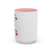 'I Am A Woman In STEM' Accent Coffee Mug